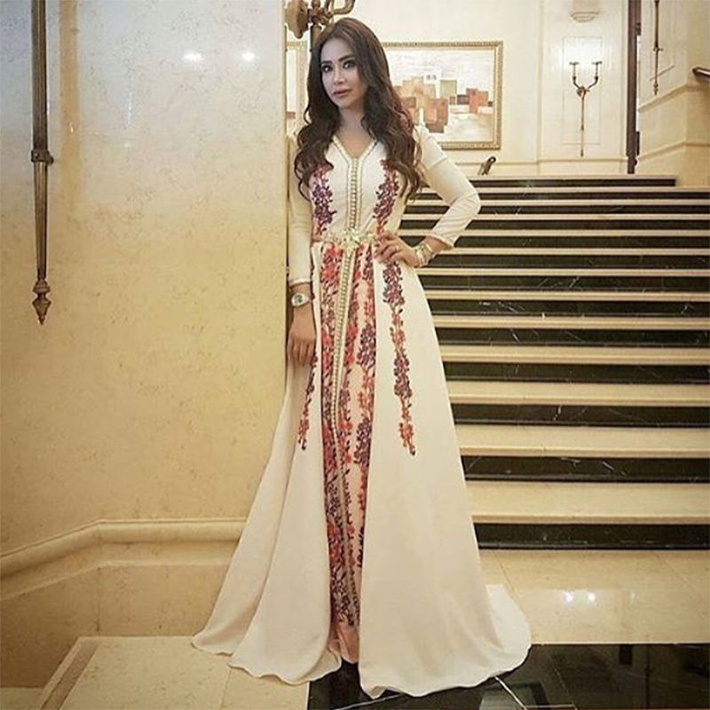 arabic long evening dresses